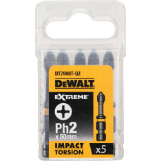 Dewalt 57mm 5kpl Torsion-Impact ruuvauskärki