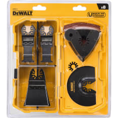 Dewalt DT20731 8-osainen monitoimikoneen sahanteräsarja