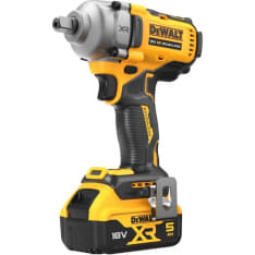 Dewalt XR 18V DCF892P2T 1/2" 812NM 2x5Ah battery torque wrench