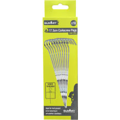 Summit 10pcs Corkscrew Tent Peg