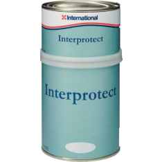 International Interprotect harmaa 2,5L 2-komponentti epoksipohjamaali teräkselle, kevytmetallille ja vanerille