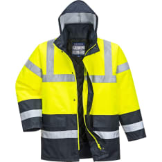 Portwest S466 Hi-Vis Contrast Traffic Winter Work Jacket
