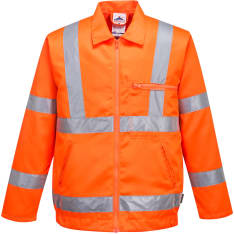 Portwest RT40 Hi-Vis RIS Polyester-cotton work jacket
