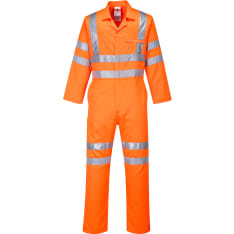 Portwest RT42 Hi-Vis RIS polyester-cotton overalls