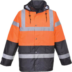 Portwest S467 Hi-Vis kaksisävy Traffic talvityötakki