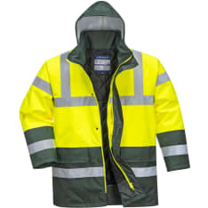 Portwest S466 Hi-Vis Contrast Traffic Winter Work Jacket