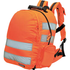 Portwest B904 Hi-Vis attention backpack with quick locks