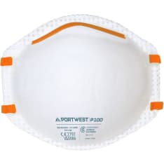 Portwest P100 ffp1 hengityssuojain, pöly/höyry