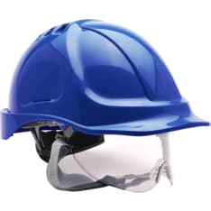 Portwest PW55 safety helmet with visor