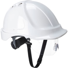 Portwest PW55 safety helmet with visor