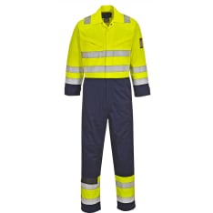 Portwest MV28 Modaflame Work Hi-Vis Multi-Norm Contrast FR Coverall