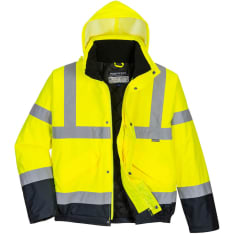 Portwest S266 Hi-Vis Bomber Winter Work Jacket