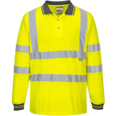 Portwest S277 attention shirt long sleeve polo