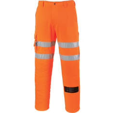Portwest RT46 Hi-Vis Rail Work Trousers