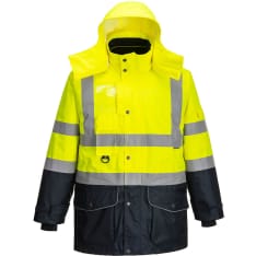 Portwest S426 Hi-Vis 7-in-1 two-tone Traffic work jacket