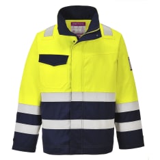 Portwest MV25 Modaflame Work Hi-Vis Multi-Norm Contrast FR Jacket