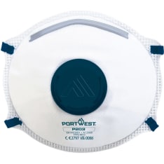Portwest P203 ffp2 dolomite hengityssuojain ventiilillä