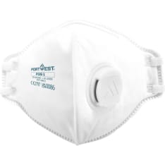 Portwest P351 ffp3 taitettava hengityssuojain venttiilillä (dolomite 20kpl)