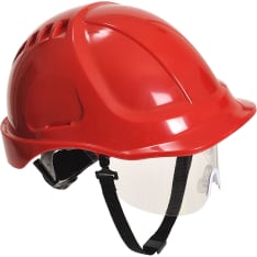 Portwest PW54 Endurance Plus safety helmet with visor