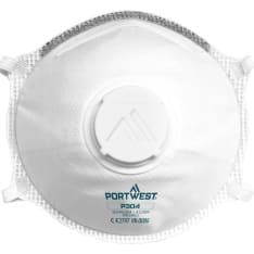 Portwest P304 ffp3 dolomite-kevyt kuppimallinen venttiilihengityssuojain