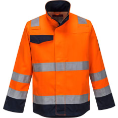 Portwest MV35 modaflame ris oranssi/navy takki