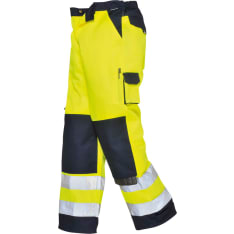 Portwest TX51 Lyon Hi-Vis Contrast Work Trousers