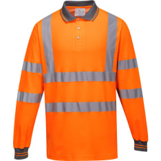 Portwest S271 long-sleeved cotton comfort polo