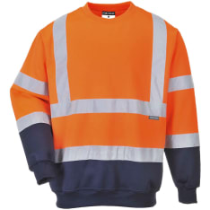 Portwest B306 2 Tone Hi-Vis Sweatshirt