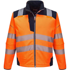 Portwest T402 orange/blue softshell jacket