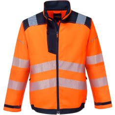 Portwest T500 orange/blue Hi-Vis work jacket
