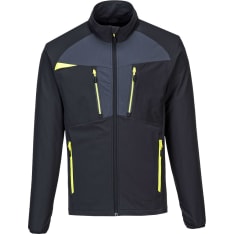Portwest DX480BKR musta Base-pusero vetoketjulla
