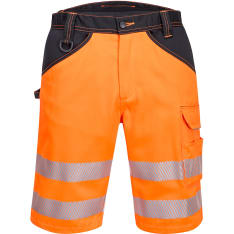 Portwest PW348 oranssi Hi-Vis shortsit