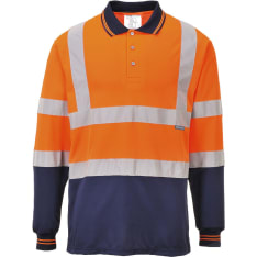 Portwest S279 Two Tone Long Sleeve Polo