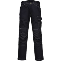 Portwest PW304 musta lightweight stretch-housut