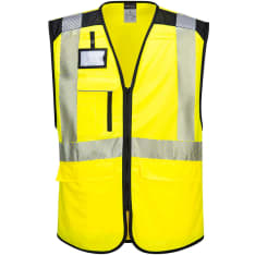 Portwest PW309 yellow/black attention supervisor vest