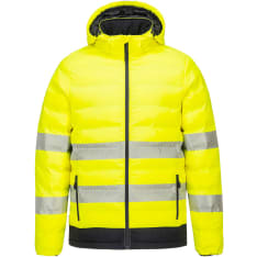 Portwest S548 Hi-Vis Ultrasonic lämmitettävä kevyttoppatakki