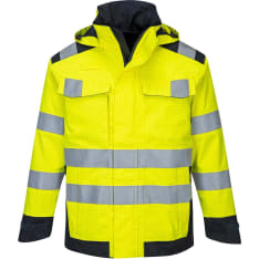 Portwest MV70 Modaflame Rain+ Hi-Vis Multi-Norm Contrast FR Jacket