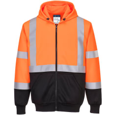 Portwest B315 Hi-Vis Zip Hoodie