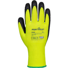 Portwest A340 Hi-Vis lasten Grip-lateksikäsine