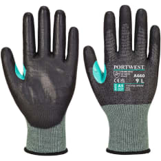 Portwest A660 PU touch screen E cut protection glove