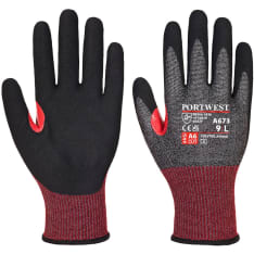 Portwest A673 Nitrile Foam Touch Screen F Cut Protection Glove