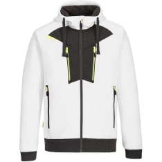 Portwest DX472WHR White Zip Hoodie