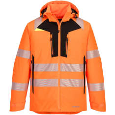 Portwest DX461 Hi-Vis Orange/Black Winter Work Jacket