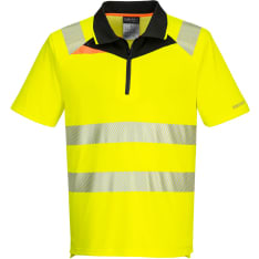 Portwest DX412YBR Yellow Hi-Vis Pike Shirt