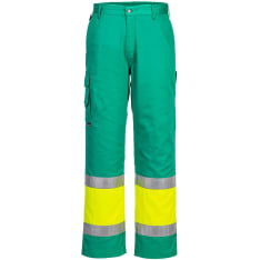 Portwest L049 kevyet hi-vis kaksisävy combat-housut
