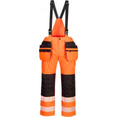 Portwest PW3 Hi-Vis sadetta kestävät avohaalarit