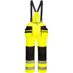 Portwest PW3 Hi-Vis sadetta kestävät avohaalarit