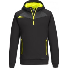 Portwest DX467BKRS DX4 Hoodie with 1/4 zip