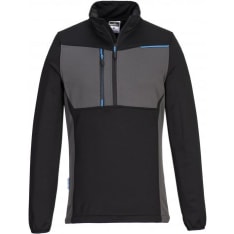 Portwest T755-WX3 harmaa tekninen fleece puolivetoketjulla