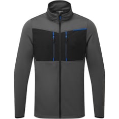 Portwest T756-WX3 harmaa tekninen fleece vetoketjulla